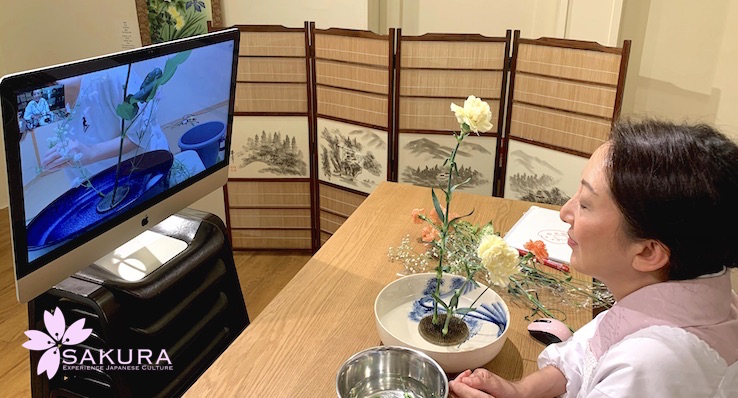 オンラインいけばな教室
